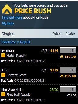 Betfair Price Rush: The lowdown